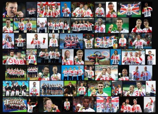 team GB medal winners Rio 2016