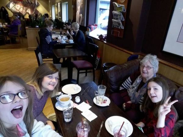 coffee with neices